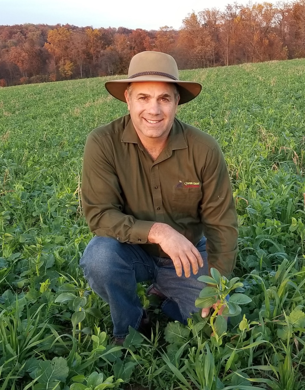 Steve Groff, regenerative farmer at Cedar Meadow Farm