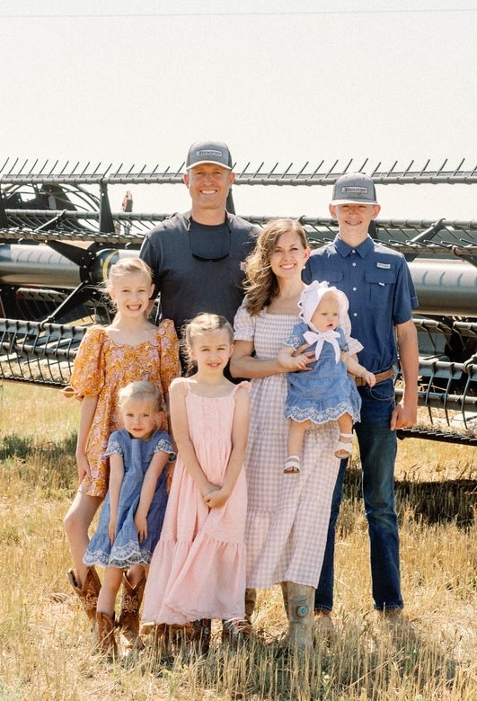 The Brown family at Broadview Agriculture