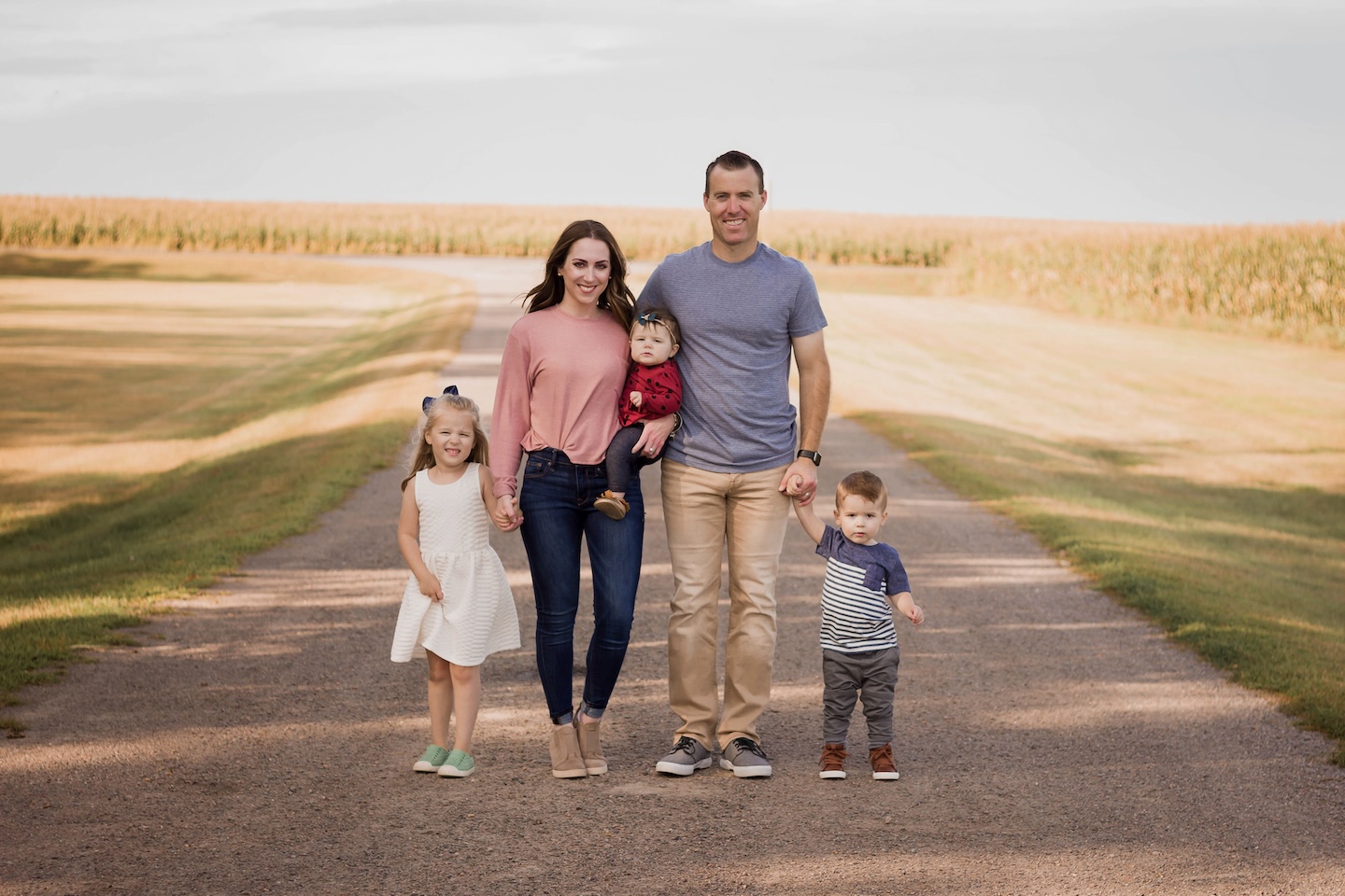 Mitch Schwindt and family of Schwindt Farms